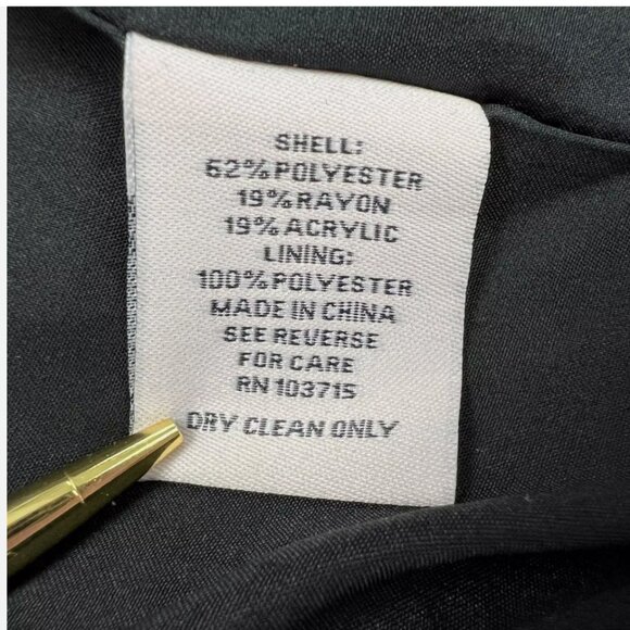 Nanette‎ Lepore NWT Tweed Blazer Jacket Double Breasted Pearl Office Work Career - Picture 9 of 16